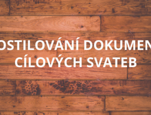 Apostilování dokumentů cílových svateb