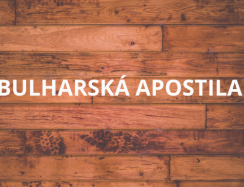 BULHARSKÁ APOSTILA